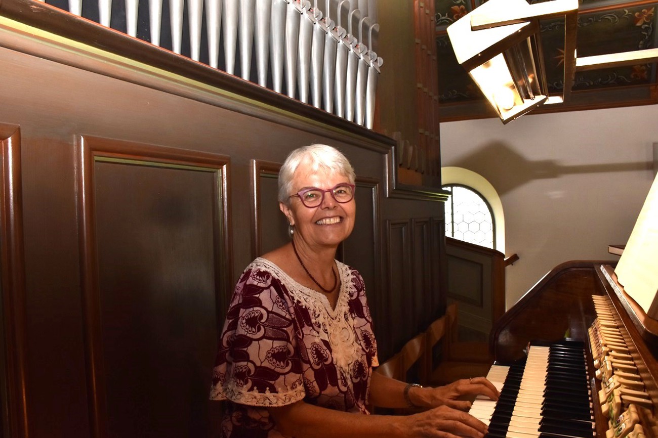 Wieder daheim: Helen Müller blickt in der Kirche in Schönholzerswilen zurück auf ein ereignisreiches und erfüllendes Leben in der Mission. (Bild: mad)