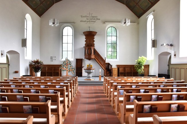 Blick in die Kirche Schönholzerswilen. (Bild: mad)