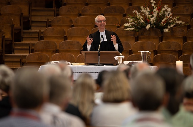 Einsetzungsgottesdienst mit dem Oltener Stadtpfarrer Uwe Kaiser.