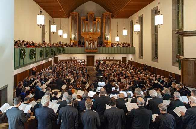 Christoph Lowis aus Frauenfeld dirigiert am Adventskonzert. (Bild: zVg)